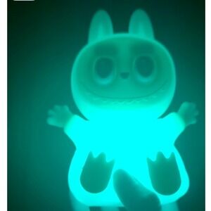 Purple Monster Touch LED Silicone Color Changing Lamp USB Recharge New With Box